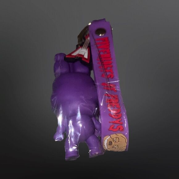 Five Nights At Freddy’s Bonnie Keychain Keyring Bag Charm Pendant House B15 - Picture 2 of 4